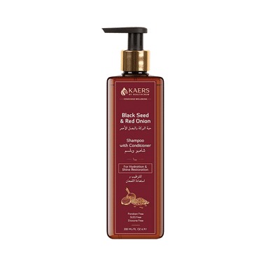 Kaers By Healthcrew Black Seed & Red Onion Shampoo With Conditioner