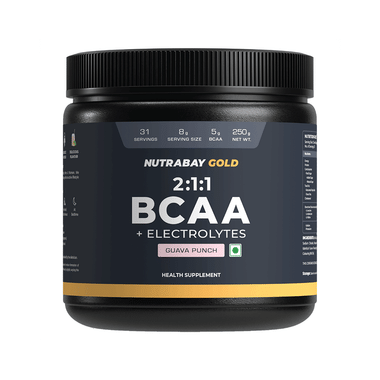 Nutrabay Gold 2:1:1 BCAA Guava Punch