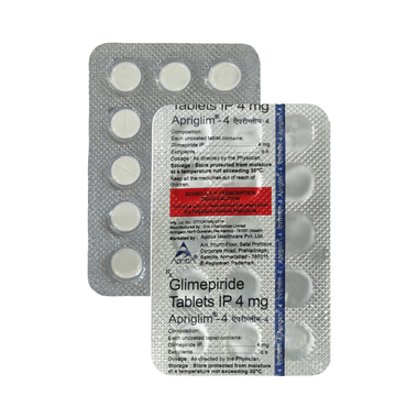 Apriglim 4mg Tablet