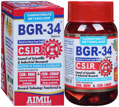 Bgr 34  Carbohydrate Metaboliser Tablet