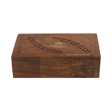 Organic India Wooden Teabags Gift Box