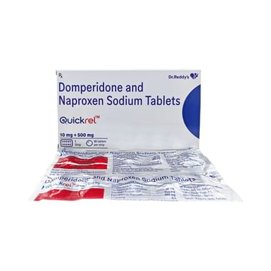Quickrel 500mg/10mg Tablet
