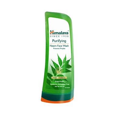 Himalaya Herbals Purifying Neem Face Wash | For Acne & Pimple Relief | Paraben And Soap Free Face Care Product