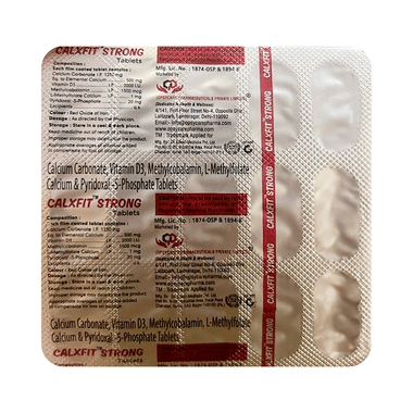 Calxfit Strong Tablet