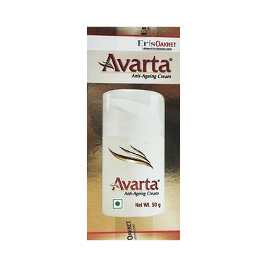 Avarta Anti-Ageing Cream with Vitamin E, Jojoba Oil & Glycerine | Fights Wrinkles & Fine Lines