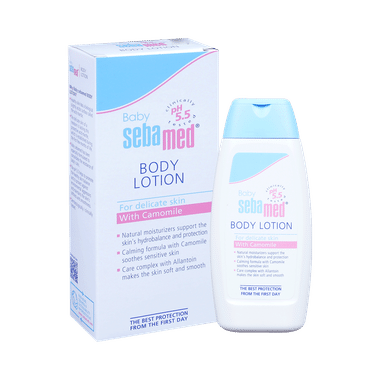 Sebamed Baby Lotion With Camomile & Allantoin | For Sensitive Skin