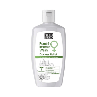 SheNeed Feminine Intimate Wash Dryness Relief