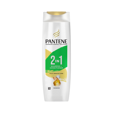 Pantene Pro-V Advanced Hairfall Solution 2 In 1 Shampoo+Conditioner Silky Smooth Care