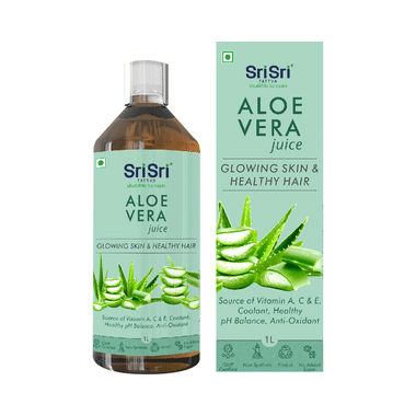 Sri Sri Tattva Aloe Vera Juice For Skin & Hair Health | No Added Sugar