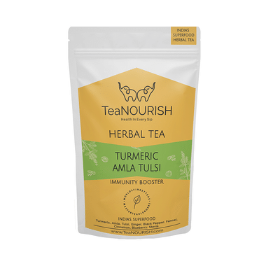 TeaNourish Herbal Tea Turmeric Amla Tulsi