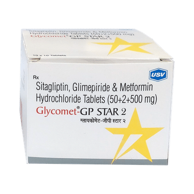 Glycomet-GP Star 2 Tablet