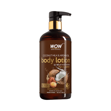 WOW Skin Science Coconut Milk & Argan Oil Body Lotion
