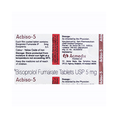 Acbiso 5 Tablet
