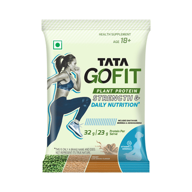 Tata Creamy Cafe Mocha Gofit Plant Protein Powder