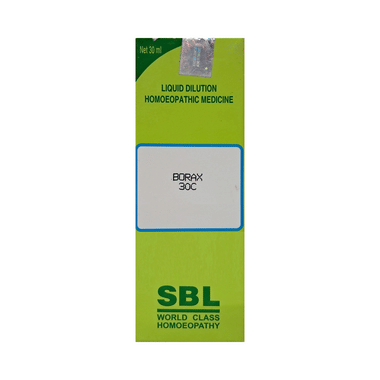 SBL Borax Dilution 30 CH
