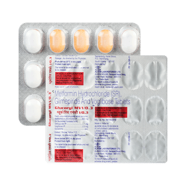 Glucoryl MV1/0.3 Tablet SR