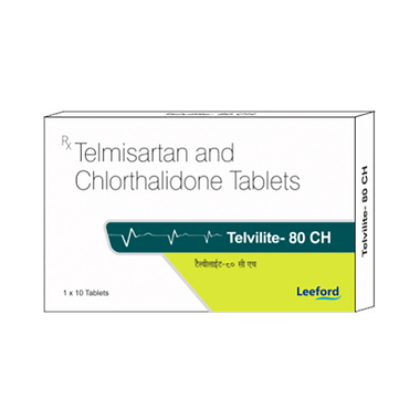 Telvilite-CH 80mg/12.5mg Tablet