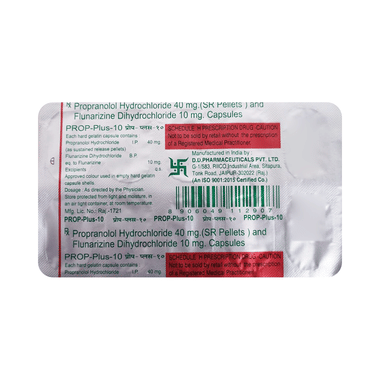 Prop Plus 10 Capsule SR