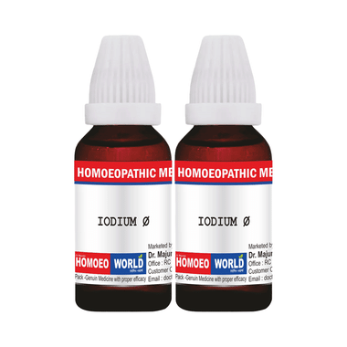 Dr. Majumder Homeo World Iodium Mother Tincture (30ml Each) Q