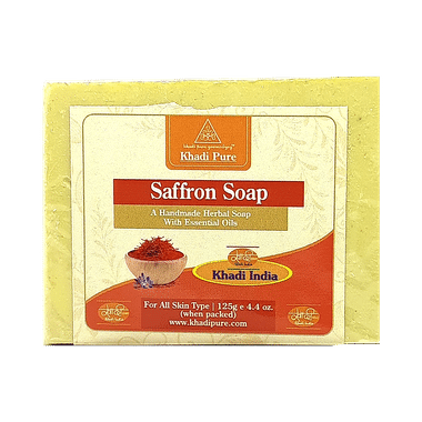 Khadi Pure Saffron Soap