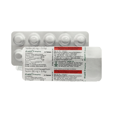 Lupisit D 5mg/50mg Tablet
