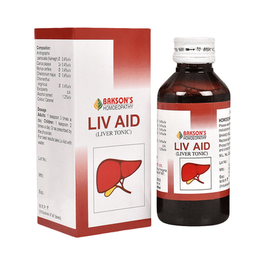 Bakson's Homeopathy Liv Aid Liver Tonic