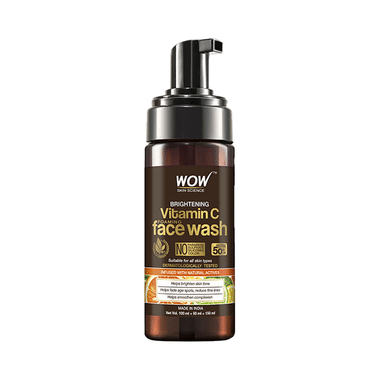 WOW Skin Science Brightening Vitamin C Foaming Face Wash