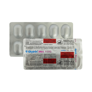 Glytrin-Met 1000 Tablet