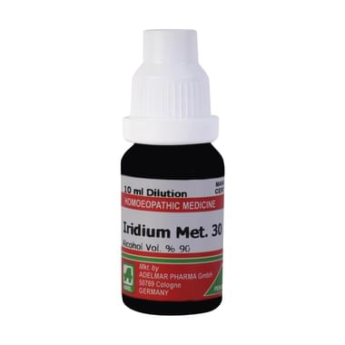 ADEL Iridium Metallicum Dilution 30