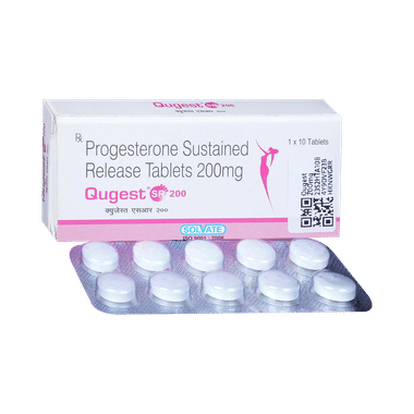 Qugest 200mg Tablet SR