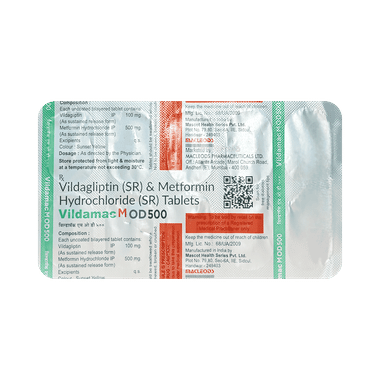 Vildamac M OD Tablet