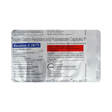 Rosuless-A 20/75 Capsule