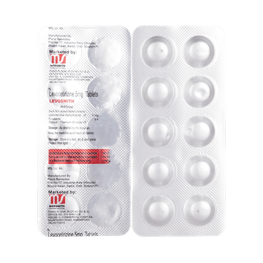 Levosmith 5mg Tablet