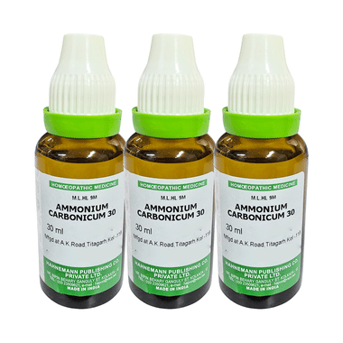 Hapco Ammonium Carbonicum (30ml Each) 30