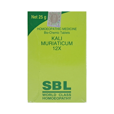 SBL Kali Muriaticum Biochemic Tablet 12X