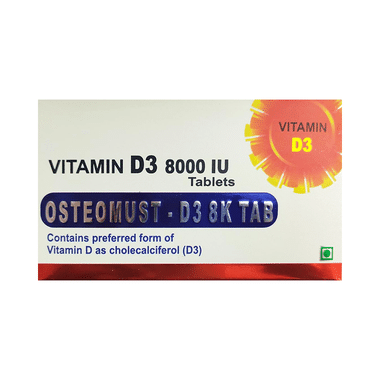 Osteomust-D3 8K Tablet