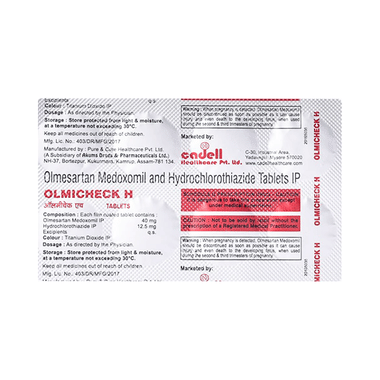 Olmicheck H Tablet
