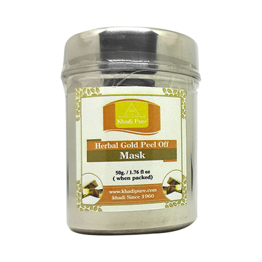 Khadi Pure Herbal Gold Peel Off Face Mask