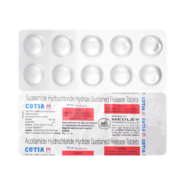 Cotia 300mg Tablet SR