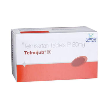 Telmijub 80mg Tablet