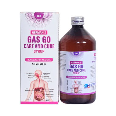 German's Gas Go Care And Cure Syrup