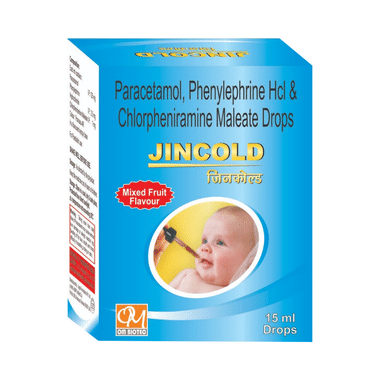 Jincold Oral Drops Mixed Fruit