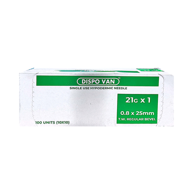 Dispovan Needle 21G X 1 Inch