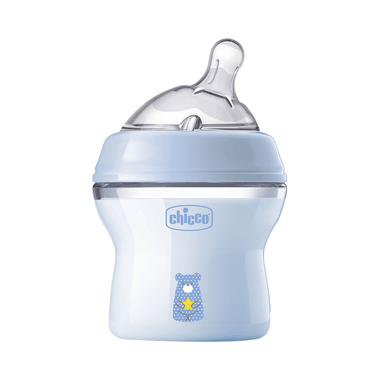 Chicco Natural Feeling 0M+ Feeding Bottle Blue