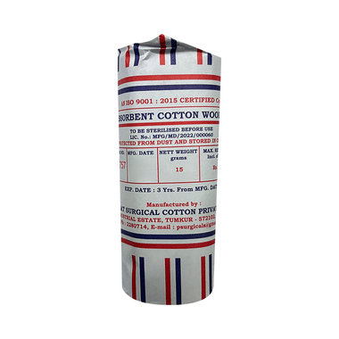 Prabhat Absorbent Cotton Roll (15gm Each)