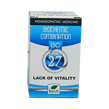 New Life Bio Combination No. 27 Lack Of Vitality