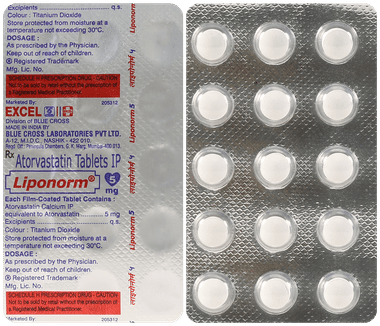 Liponorm 5mg Tablet Liponorm 5mg Tablet