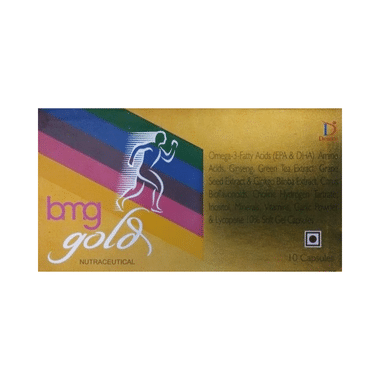 Bmg Gold Soft Gelatin Capsule