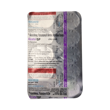 Aceta SP  Tablet