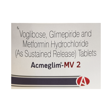 Acmeglim-MV 2 Tablet SR